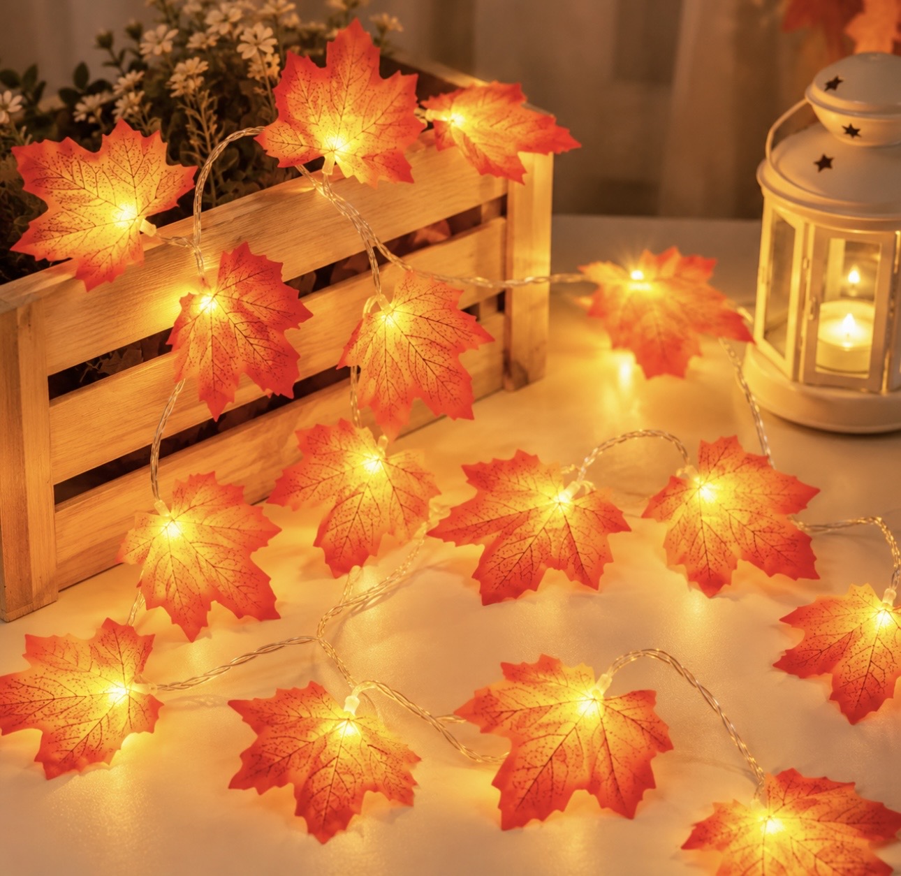 Guirlande Feuilles d'Érable