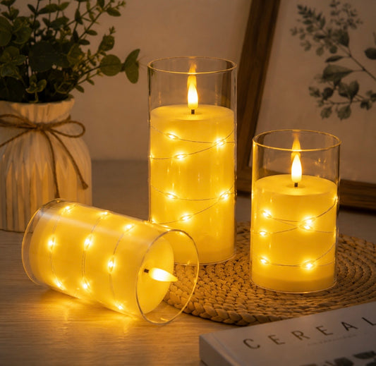 Guirlande Bougies LED