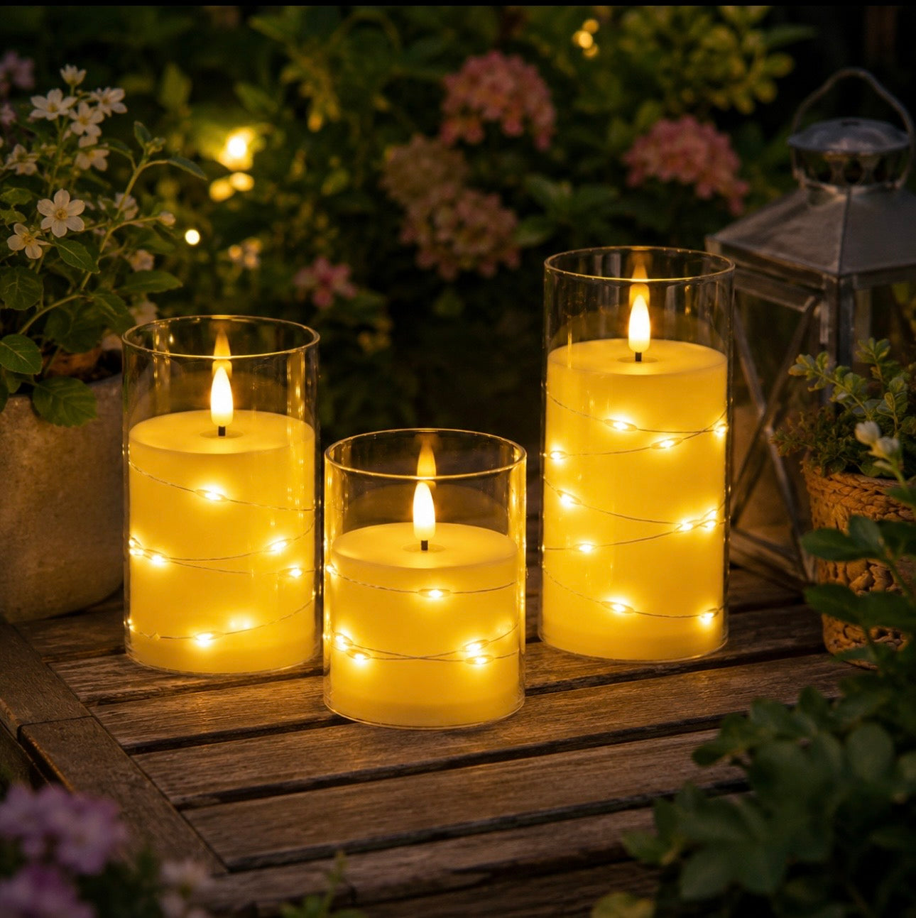 Guirlande Bougies LED